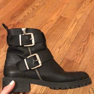 Zara combat boot
